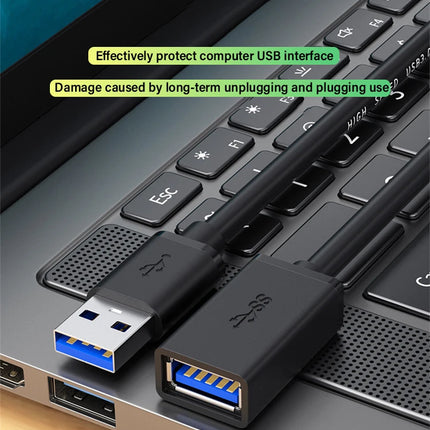 USB 3.0 Extension Cable Male to Female 5Gbps Data Cord USB3.0 Extender for PC PS3 Laptop to U Disk Smart TV USB Cable Extension
