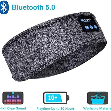 2024 Bluetooth Earphones Sports Sleeping Headband Elastic Wireless Headphones Music Eye Mask Wireless Bluetooth Headset Headband