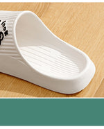 Summer Women's Slippers Fashion Indoor Soft Sole Durable And Wear-resistant Cute Cartoon Cat Bathroom Home Shoes Couple