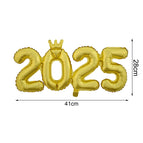 Gold 2025 balloon / As Shown