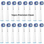 16/20PCS Brush Head nozzles for Oral B Electric Toothbrush Replacement Head Refill Sensitive Floss Cross Action for Oralb