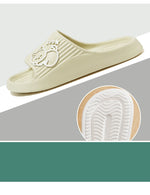 Summer Women's Slippers Fashion Indoor Soft Sole Durable And Wear-resistant Cute Cartoon Cat Bathroom Home Shoes Couple