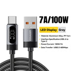7A 100W A To C Grey / 1m / CHINA