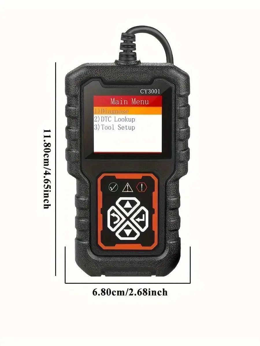 2024 OBDII Scanner Car Diagnostic Tool 3001 OBD2 Scanner, Engine Fault Code Reader Mode CAN Diagnostic Scan Tool for Obd2 Scanne