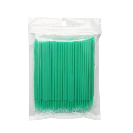 100PCS Disposable MicroBrush Eyelashes Extension Individual Lash Removing Swab Micro Brush For Eyelash Extension Tools