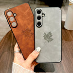 Retro Leather Case For Samsung Galaxy S25 A55 A54 A52 A53 A15 A56 A35 5G S24 S23 S22 S21 Ultra Plus FE Note 20 S24FE S 25 over