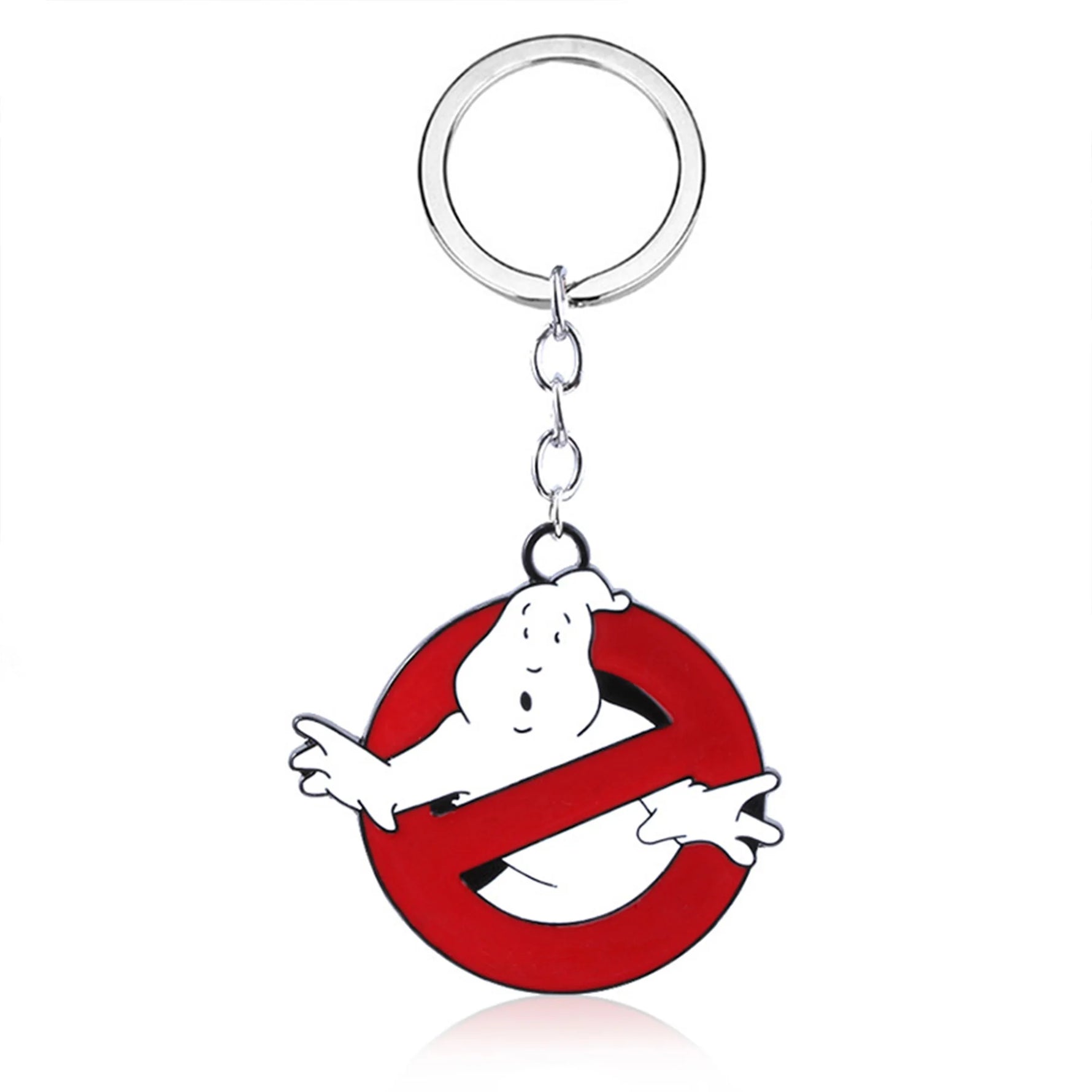 White Ghost Imp Keychain Personalized Ghost Pendant Unisex Halloween Jewelry Backpack Car Keychain Gift Accessory