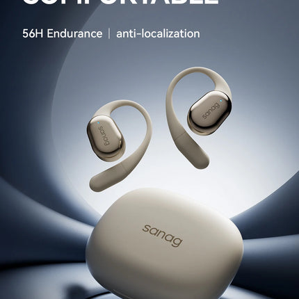 #Sanag C16S Bluetooth 5.4 Wireless Headphones Open Ear OWS Earphones HiFi Sound Headset APP Control TWS Earbuds 8 Hours Playback