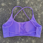 Solid Color Underwear Cross-back Women Fitness Bra Yoga Vest Gym Sport Top Hollow back Push With Chest Pad Four shoulder straps