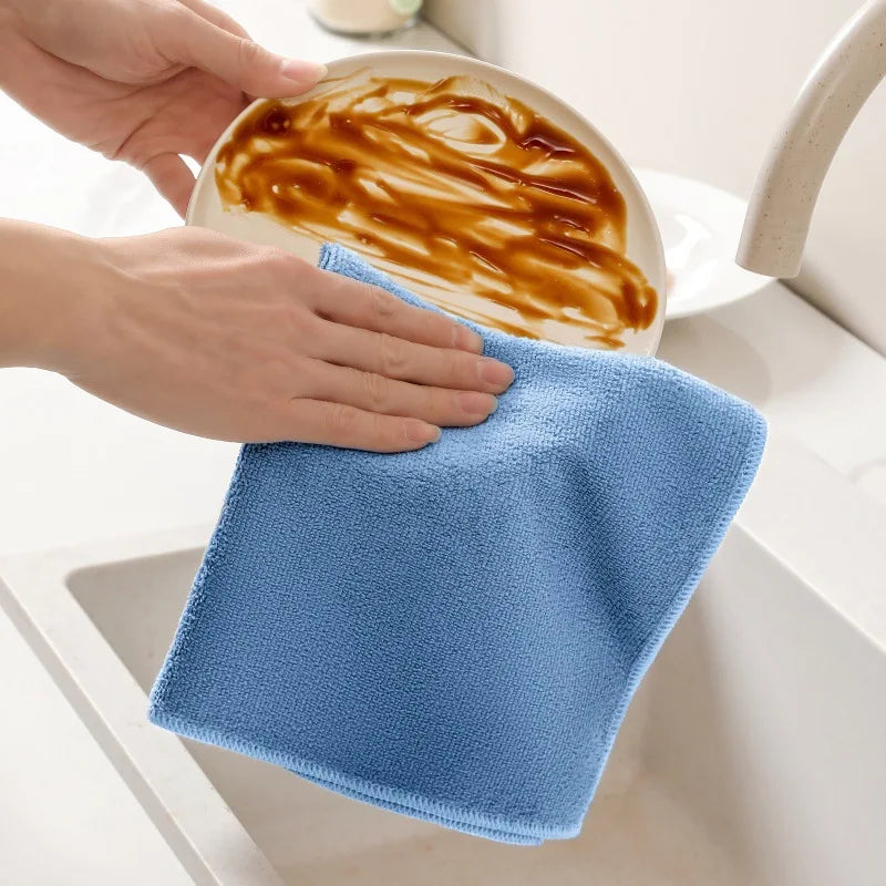 High absorption Multipurpose Microfiber Cleaning Cloths 1/10 Kit car Home cleaning Towels for House Kitchen