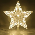 15cm Christmas Tree Decoration Stars Warm White Lights Home Room Decor LED Shining Lamp Xmas Festival TopStar Navidad 1.07in