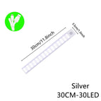 3colors in one lamp / Micro USB-Silve-30CM