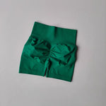 Summer High-Waist Women's Yoga Shorts Breathable Fitness Butt Lift Sports Running Shorts Cycling Push-Up Workout Gym Shorts