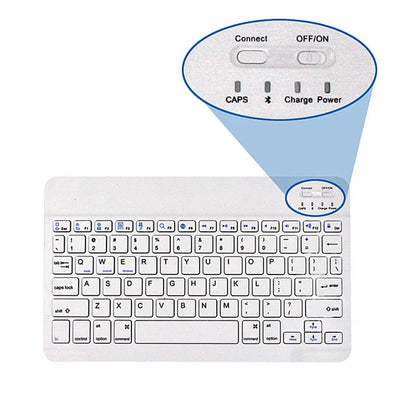 10 Inch Bluetooth Keyboard French Spanish Russian Arabic AZERTY Thai Keyboard Wireless Universal For IPad Tablet Pro 9.7 Android