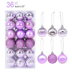 36pcs purple / as picture