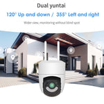 6MP Tuya WiFi Camera Outdoor 2.4G/5G Wifi Surveillance Camera Security Protection CCTV Smartlife Onvif  Alexa Google Video Cam
