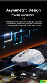 Inphic Pg1 Wired Mouse Gaming Mouse RGB Light Emitting   Macro Programming 12800DPI  6 Keys Computer Mouse For Office Home