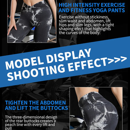 Tie Dye Fitness Legging Woman Push Up Workout Sport Leggings Women Scrunch Butt Female Outfit Gym Seamless Legging Pants