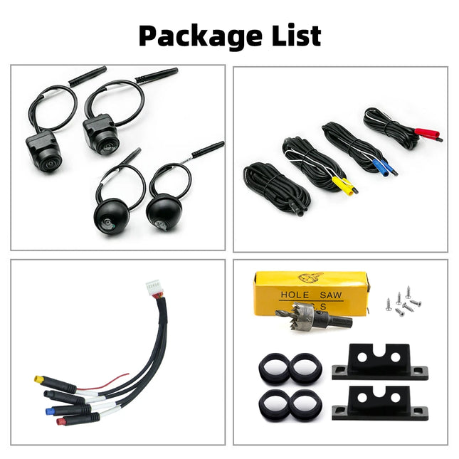 Car 360° panoramic system camera for Android multimedia screen, Android multimedia system with 360APP function