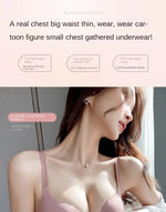 2024 New Push Up Bra for Small Chest  Ultra Thick 6CM Padded No Steel Ring Comfortable & Sexy Lift Lingerie for Flat Chest Women
