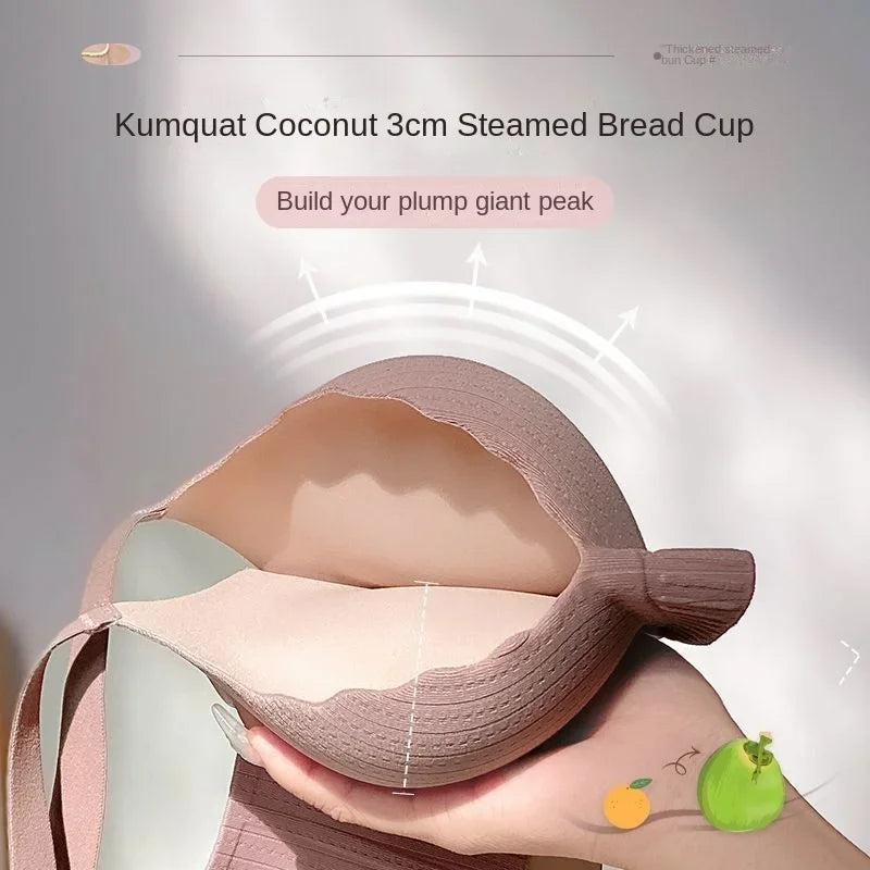 2024 New Push Up Bra for Small Chest  Ultra Thick 6CM Padded No Steel Ring Comfortable & Sexy Lift Lingerie for Flat Chest Women