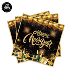 20pcs napkin / As Shown