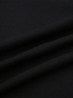 Elegant And Pretty Women Dresses Autumn Winter New Black Sexy Short Dress Female V Neck Long Sleeve Slim Solid Color Mini Dress