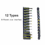 12 in 1 USB 5V to DC Power Cable Universal USB to DC Jack Charging Cable Power Cord Plug Connector Adapter 5.5 x 2.5mm Plug