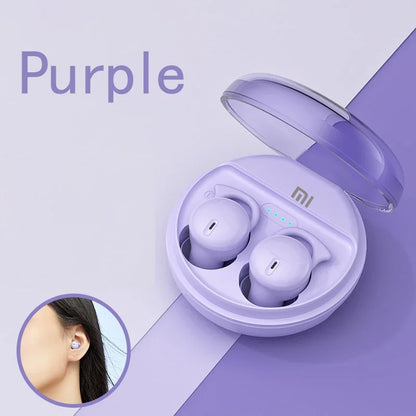XIAOMI TWS Wireless Earbuds Bluetooth5.3 Sleeping Headphone Mijia Invisible Mini Earphone Noise Cancelling Comfortable Headset