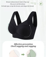 Women Sexy Bra Full Cup Brassiere Female U Back Underwear Lace Splicing Pespective Bralette V Neck Intimates Lingerie Large Size