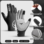 Touch Screen Long Full Fingers Half Fingers Gel Sports Cycling Gloves MTB Road Bike Riding Racing Women Men Bicycle Gloves