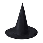 LED Halloween Flashing Light Witch Hat Starry Sky Ghost Festival Dress Up Glowing Elf Ghost Hat Lamp Home Decoration