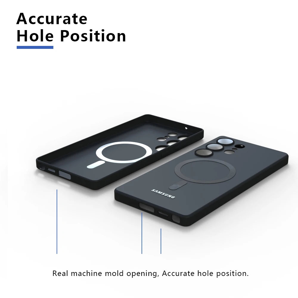 Soft Silicone Case For Galaxy S25 Ultra S25 Plus S25Ultra S21 FE S23 S24 With Camera Lens Full Covers