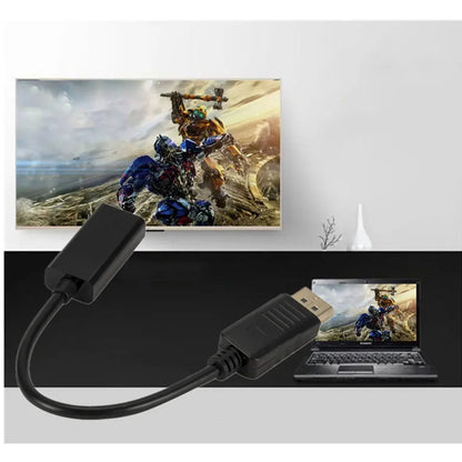1080P DP to HDMI-compatible Cable Adapter Male To Female For HP/DELL Laptop PC Display Port to HDMI-compatible Cord Converter