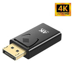 DisplayPort to HDMI-Compatible 4K 1080P Adapter DP Male to Female HD TV HDMI-Compatible Video Audio Cable for PC TV Laptop