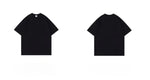 300g Cotton T Shirts Men Short Sleeved Heavyweight  Summer Round Neck Loose Breathable Shirt for Men Women Basic Tee