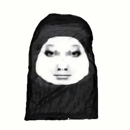 Interesting 3D Printed Seamless Full Face Mask Hat Cosplay Facial Mask Party Cosplay Props Halloween Mask