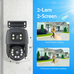XMEYE Waterproof 6MP HD POE Surveillance Camera System Dual Lens PTZ WIFI IP Home Security 4CH 8CH POE NVR Video H.265 CCTV Kit