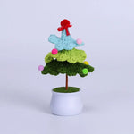 Mini Finished Crochet Roses Sunflowers Potted Emotional Support Stuffed Plants  Mother Valentine Christmas Graduation Gifts