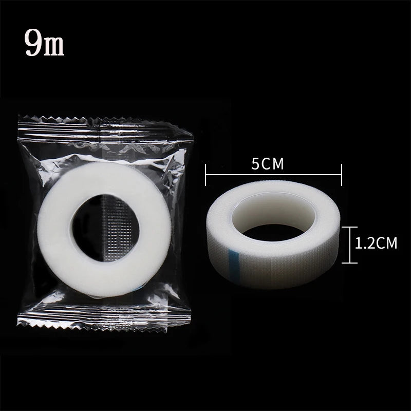 1/3/5 Rolls Eyelashes Extension Tape PE Adhesive Tools Under Eye Pads For Micropore Lashes Grafting Supplies Lash Lifting Tapes