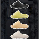 Goosecret Men EVA Platform Cloud Slippers Soft Sole Sandals Non-Slips Bedroom Slides Male Cozy Home Shoes Soft Sole Beach Slides