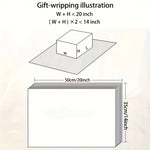 10/20 Sheets of Christmas Lantern Pattern Tissue Paper, 20*14inch Gift Wrapping Paper, Suitable for Christmas, Winter, Thanksgiving, Birthday Gift Wrapping, Bouquet Filling and Party Gift Wrapping, Best for Christmas, Perfect