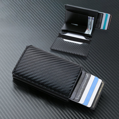 The new men's card holder is a minimalist wallet for convenience