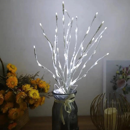 1 PC White Birch Branch Light LED Festive Lights Battery Operated For Christmas Party Wedding Decoration Twig Outdoor Lights