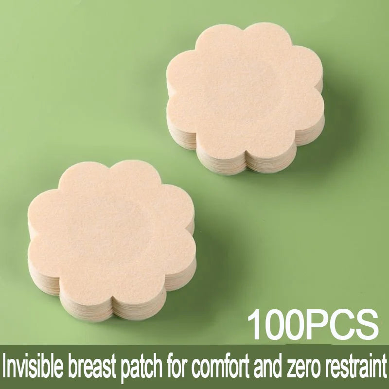 30/50/100PCS Stickers for Nipple Stickers for Chest Bra Sticker Boob Sticky Pads Breast Nipple Pads Pantyhose Nipple Cover NYP01