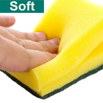 Highly Absorbent Cleaning Sponges Dish washing Magic Clean Pot Rust Stain Sponge Brush Kitchen Grease Cleaner Household Tools