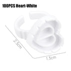 100P Heart-White / CHINA