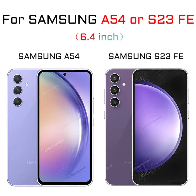 For Samsung Galaxy S24 S23 S22 S21 S20 Plus Ultra Screen Protector Note 20 10 9 S10 S9 Lite FE S10E A55 A35 A54 A34 A15 5G Film
