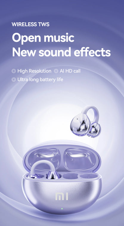 Xiaomi M91 Bluetooth Wireless EarClip Headphone Bluetooth 5.4 ENC Noise Reduction Wireless Earbuds Gaming Sports Headphones