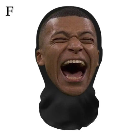 Interesting 3D Printed Seamless Full Face Mask Hat Cosplay Facial Mask Party Cosplay Props Halloween Mask
